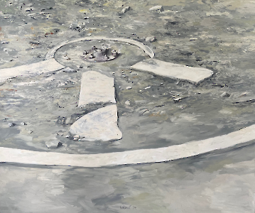 Bunkerfragment (Fundament Flak-Geschütz), 1994