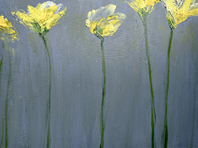 Gesso 89 (Sumpfblumen), 2025