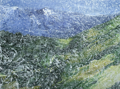 Gesso 98 (Landschaftskondensat), 2025