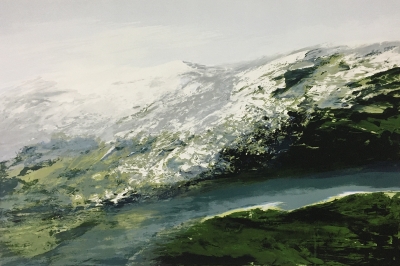 Landschaftsfragment (Fluss), 1990