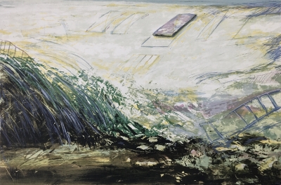 Archäologische Landschaft (Fundament), 1990