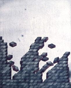 Erdriss-Mauer, 1973