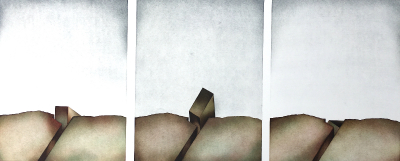 Erdriss (Triptychon), 1974