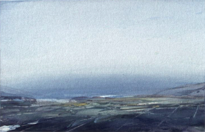 Studie zu Landschaft bei Maikammer, 1982