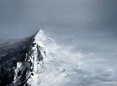 Gesso 68 (Bergporträt), 2022
