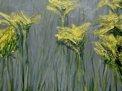 Gesso 78 (Sumpfblumen), 2025