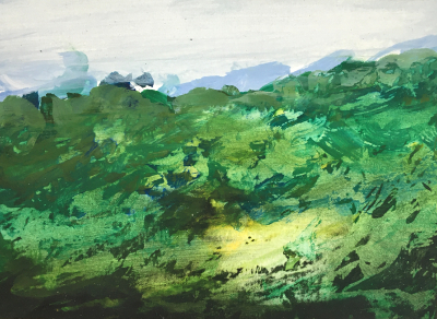 Landschafts-Studie, 1986